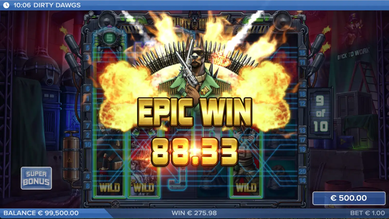 Dirty Dawgs Epic Win met spectaculaire winst