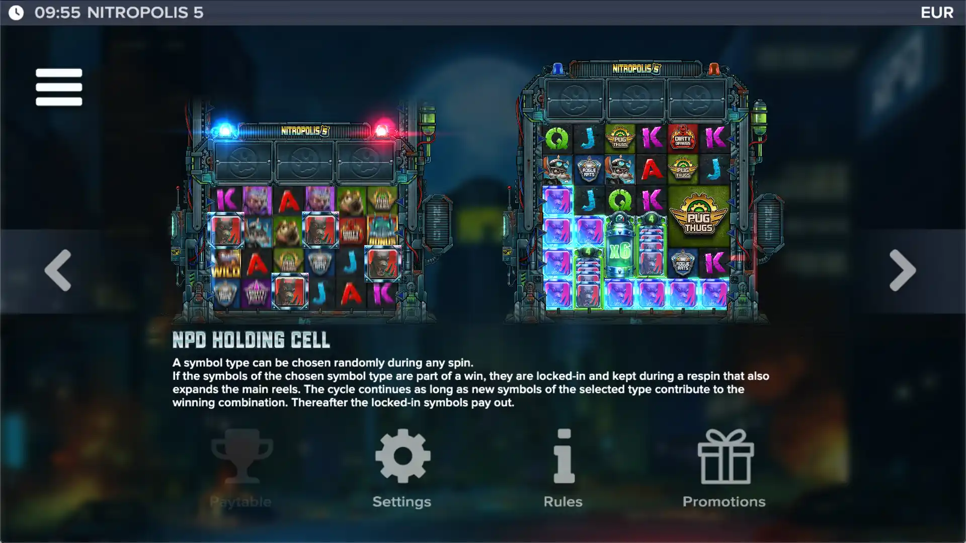 Nitropolis 5 NPD Holding Cell