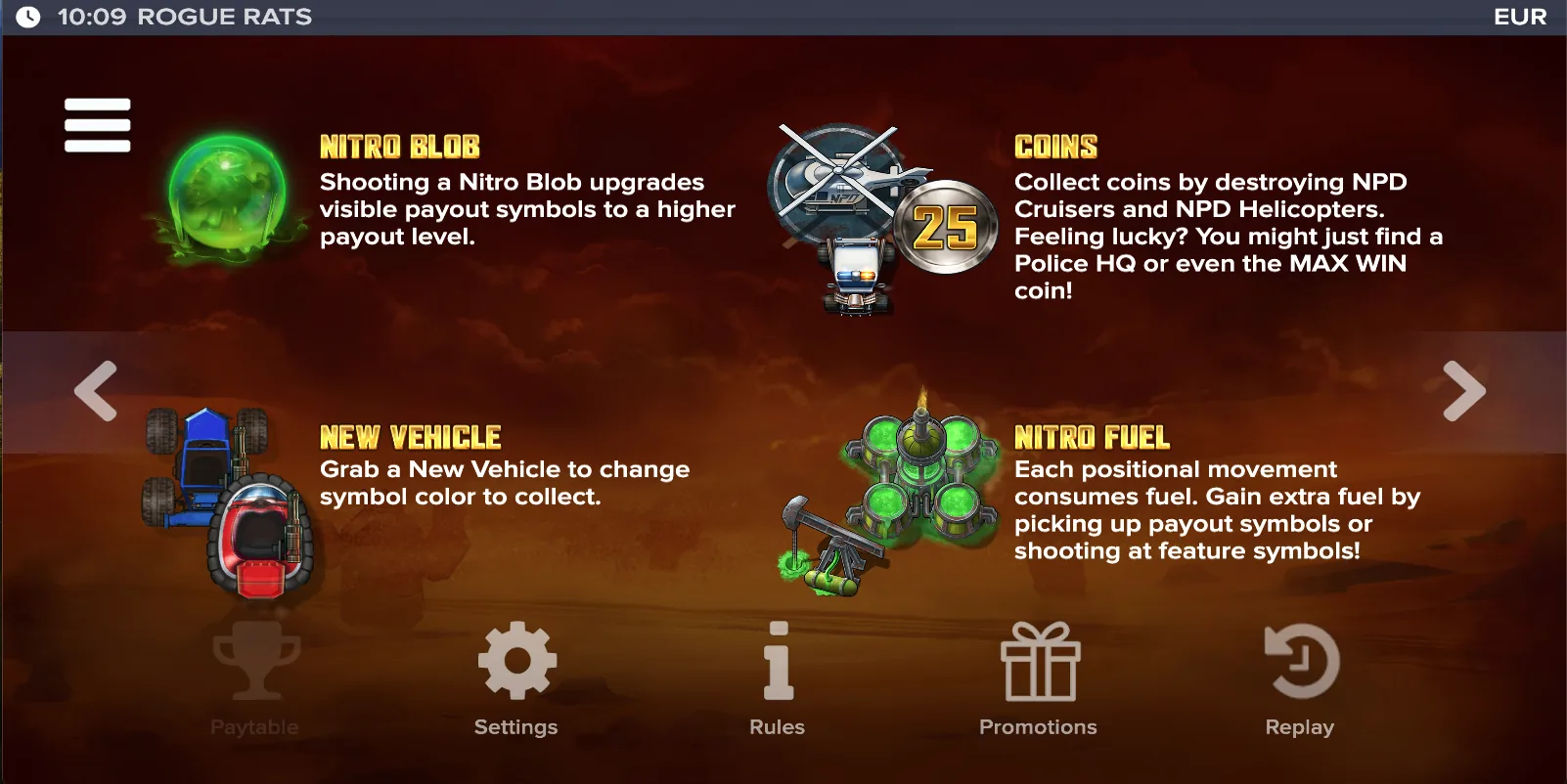 Nitro Blob en munten